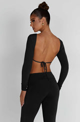 Fioreclo Sahrelle Top in Black