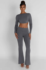 Fioreclo Sahrelle Top in Charcoal