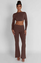 Fioreclo Sahrelle Top in Chocolate
