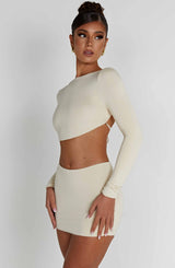 Fioreclo Sahrelle Top in Cream