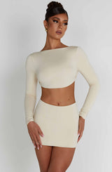 Fioreclo Sahrelle Top in Cream