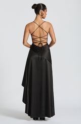 Fioreclo Samara Maxi Dress in Black
