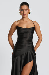 Fioreclo Samara Maxi Dress in Black