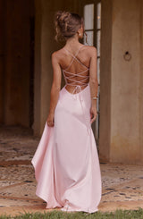 Fioreclo Samara Maxi Dress in Blush