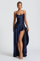 Fioreclo Samara Maxi Dress in Navy
