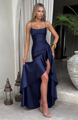 Fioreclo Samara Maxi Dress in Navy