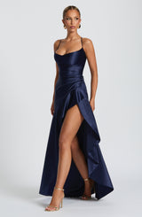 Fioreclo Samara Maxi Dress in Navy