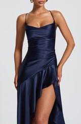 Fioreclo Samara Maxi Dress in Navy
