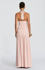 Fioreclo Sarai Maxi Skirt in Soft Blush
