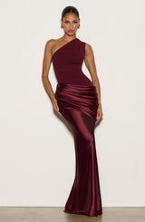 Fioreclo Sedonia Maxi Dress in Cherry Lacquer