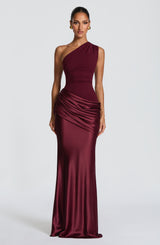 Fioreclo Sedonia Maxi Dress in Cherry Lacquer