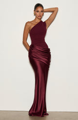 Fioreclo Sedonia Maxi Dress in Cherry Lacquer