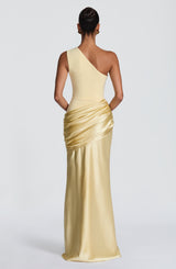 Fioreclo Sedonia Maxi Dress in Lemon