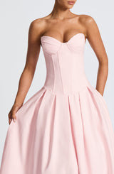 Fioreclo Selma Midi Dress in Blush