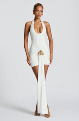 Fioreclo Senna Mini Skirt in White