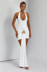 Fioreclo Senna Mini Skirt in White