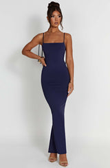Fioreclo Sonya Maxi Dress in Navy