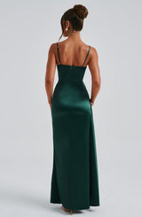 Fioreclo Wynne Maxi Dress in Emerald