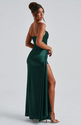 Fioreclo Wynne Maxi Dress in Emerald