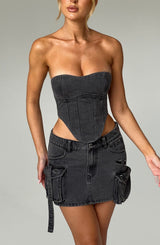 Fioreclo Yasira Corset in Black