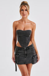 Fioreclo Yasira Corset in Black