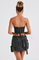 Fioreclo Yasira Corset in Black