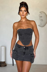 Fioreclo Yasira Corset in Black