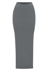 Fioreclo Yazlin Maxi Skirt in Charcoal