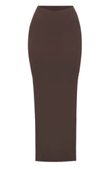 Fioreclo Yazlin Maxi Skirt in Chocolate