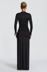 Fioreclo Ysabelle Maxi Dress in Black