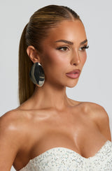 Fioreclo Yukie Earrings in Silver