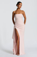 Fioreclo Zafina Maxi Dress in Blush