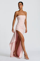Fioreclo Zafina Maxi Dress in Blush