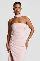 Fioreclo Zafina Maxi Dress in Blush