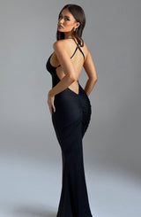 Fioreclo Zelina Maxi Dress in Black