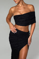 Fioreclo Zinelle Top in Black