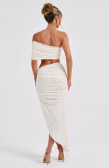 Fioreclo Zinelle Top in Ivory