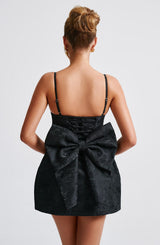 Fioreclo Zoelle Mini Dress in Black
